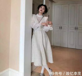  街拍美女不只是性感,蕾丝裙也能穿出仙气十足