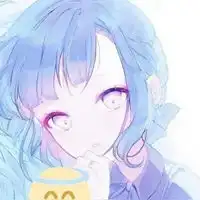  浅蓝色系头像动漫女生浅蓝色系列头像