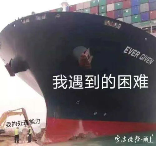  苏伊士运河被卡脖子宁波外贸人急了我们的货就在这艘船上