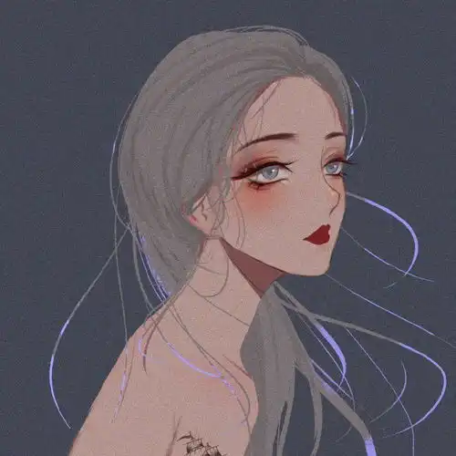  好看的单人头像清冷文艺风