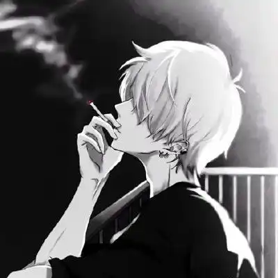  丧系头像男黑暗丧动漫头像男图片