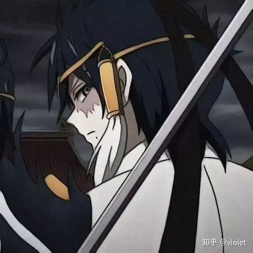 男头像暗色系动漫