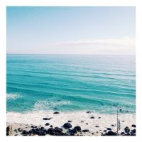  碧海蓝天风景头像海天一色意境风景