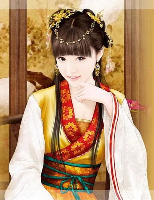 古风手绘美女柳清眉清丽脱俗