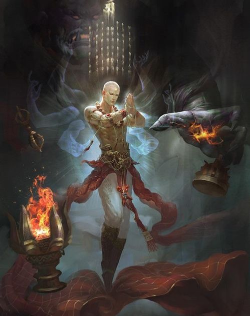 半佛半魔头像附身