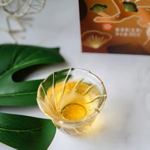  2020年下关沱茶福瑞贡茶金瓜生茶900克茶汤图片
