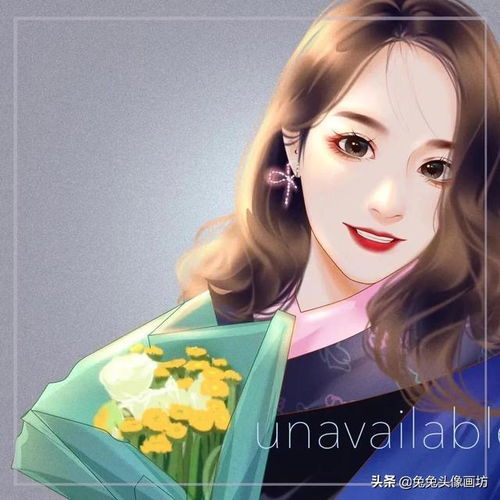  你发照片我来画,真人照片变漫画头像,温婉动人又好看