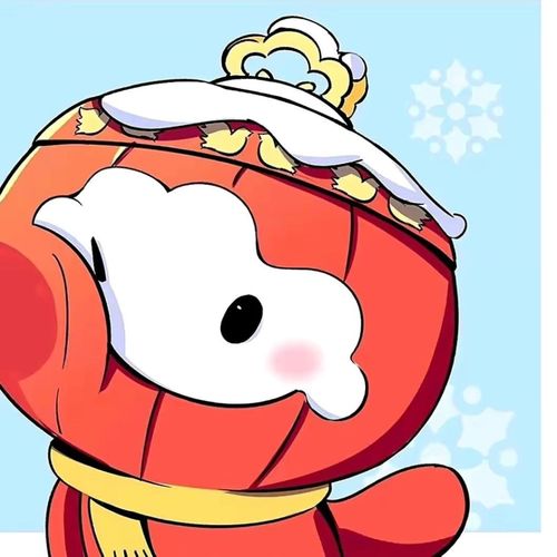  奥运头像0210冰墩墩雪容融头像吉祥物头像
