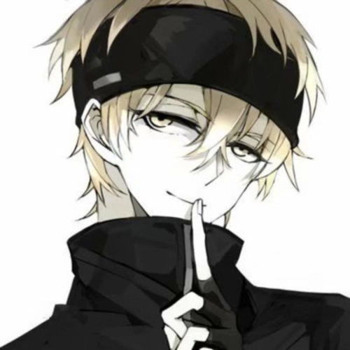  动漫男生头像夜里有腐烂的梦,梦里有重复的人
