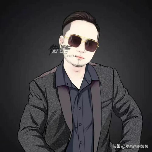  换一换你的微信头像吧,适合中年大叔的简约风漫画头像,快来选