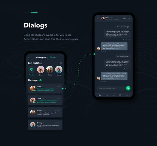  mobiledatingapp404移动端设计设计作品