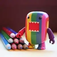  微信头像彩色图片女