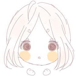  插画动漫二次元头像萌系女