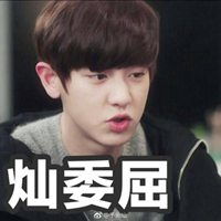  朴灿烈表情包带字搞笑微信头像图片大全