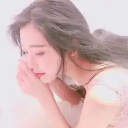  小清新少女头像粉色系真人图片粉红可爱系女生头像