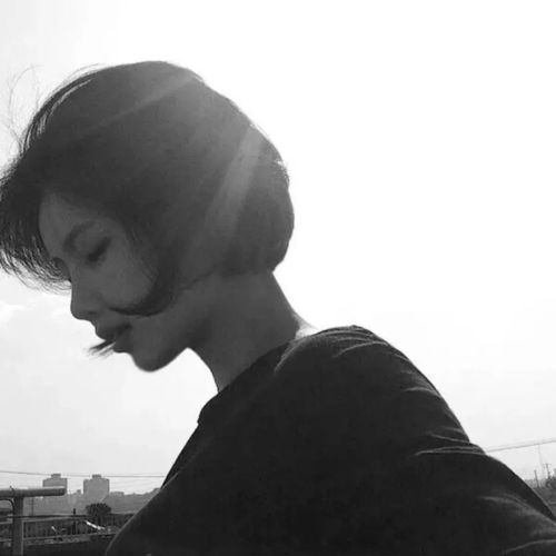  黑白头像丨什么事都别等到上瘾了,才知道开始戒搜狐教育搜狐网