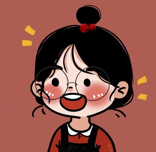  卡通可爱女生头像
