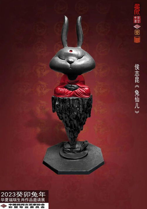  华夏福瑞生肖作品邀请展2023癸卯兔年