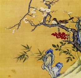 微信头像山水画图片花鸟