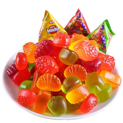  麦德好果汁软糖橡皮糖儿童零食小吃宝宝生日婚庆水果味结婚喜糖果