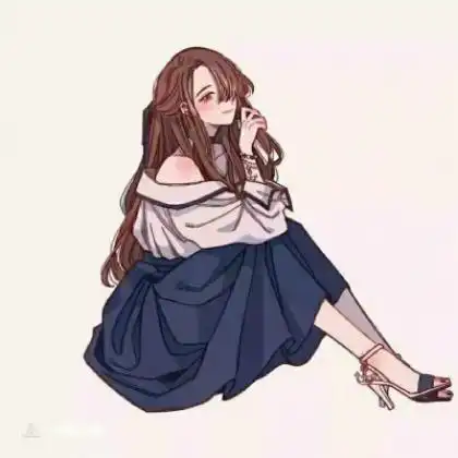  闺蜜头像卡通可爱,阻挡不住的摇曳青春