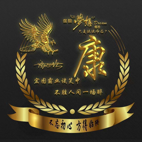  2022你的微信头像设计好了,四十多张3d烫金励志签名头像,请查收