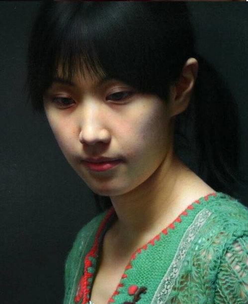 可爱个性油画头像冷军