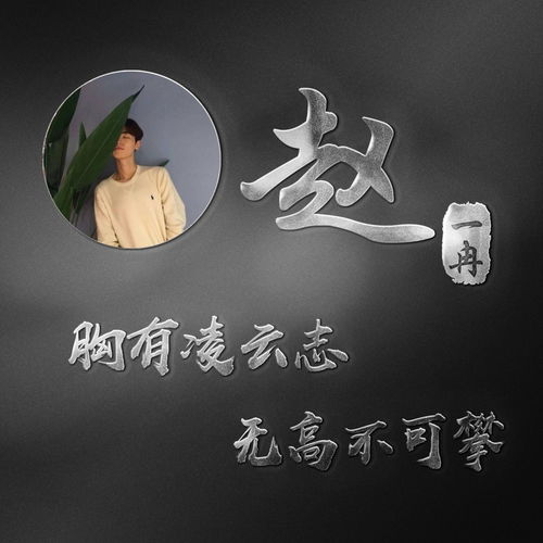  您要的微信头像已做好,3d炫彩画中画励志签名头像,喜欢请带走