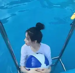 女生微信头像蓝色系