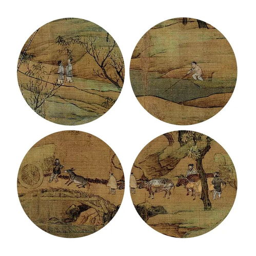  国画名家赵伯驹的50幅超清青绿山水,临摹范本