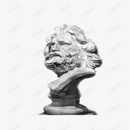  素描石膏头素材图片免费下载高清卡通手绘png千库网图片编号7898676