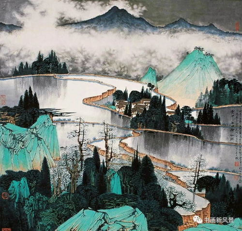  青绿山水这样画也可美