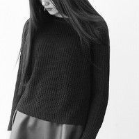  女生黑白杂图