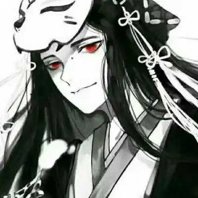 男生头像暖色系动漫古风