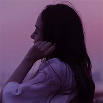  女生头像背影长发唯美优雅漂亮侧脸美女头像