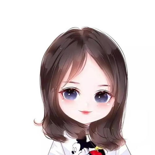  换一换你的头像吧,女生俏皮卡通头像,气质十足的女生卡通头像