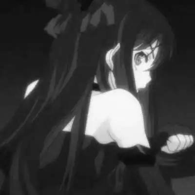  梦钰.黑色系动漫女头.优质.