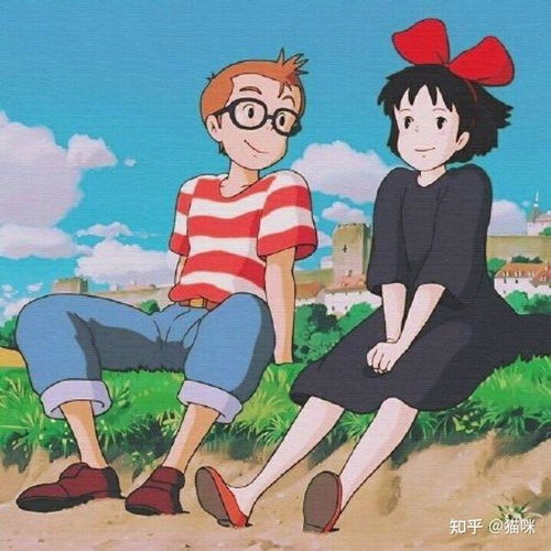 牛奶卡通头像宫崎骏