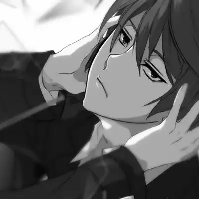 漫画暗黑系男生头像