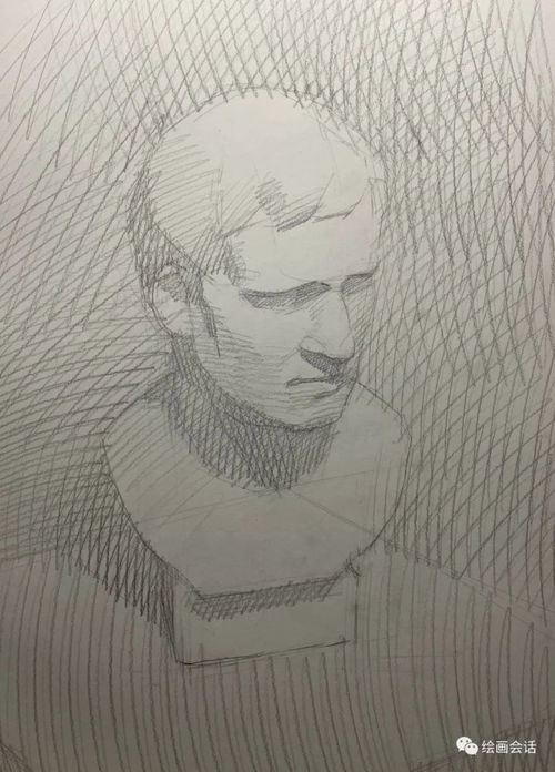 超精彩的一组几何体石膏素描作品赶紧码起来