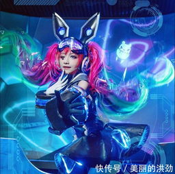  王者荣耀安琪拉cos骇客很酷心灵很美我就这样又酷又美