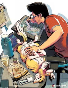  养狗的21个扎心日常他把和狗狗的日常画成漫画,每一张都戳中笑点,哈哈哈