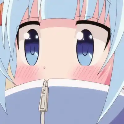  沫兮可爱二次元动漫闺蜜头像