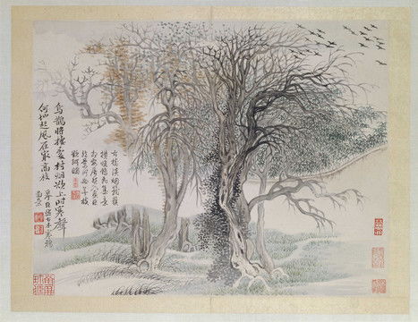 山水画