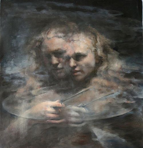 俄罗斯美女画家玛丽亚具象主义人体油画作品欣赏