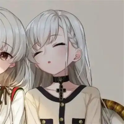  闺蜜头像ins风高级感动漫