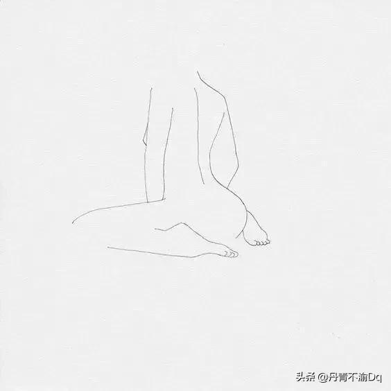  素描美图素材线条