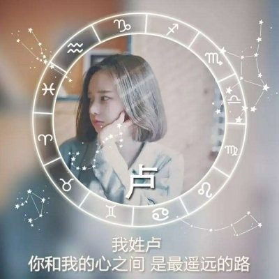  百家姓头像带字图片微信头像姓氏图片大全