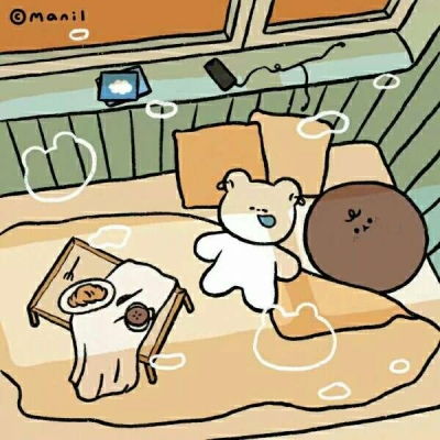  客桥可爱治愈兔子动漫头像