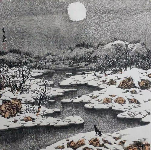  画中夜色,醉人心扉